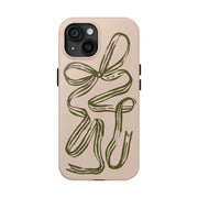 Garden Ribbon Tough iPhone Case