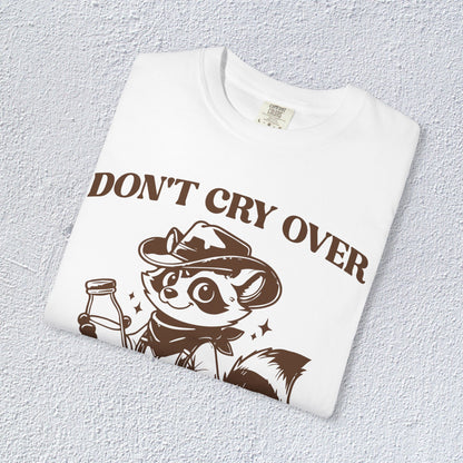 Do not Cry Over Spilt Milk Pal T-Shirt, Mental Health Graphic Tee, Gift for Introverts