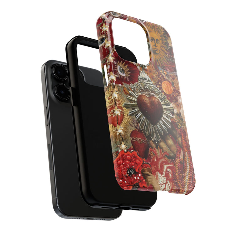 Sacred Heart Collage Tough iPhone Case