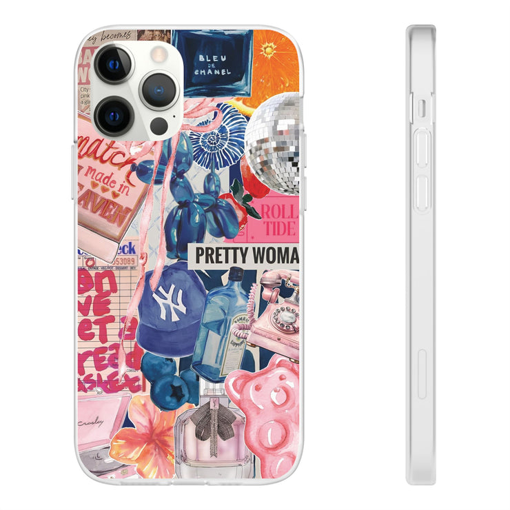 Coquette Collage Flexi iPhone Cases