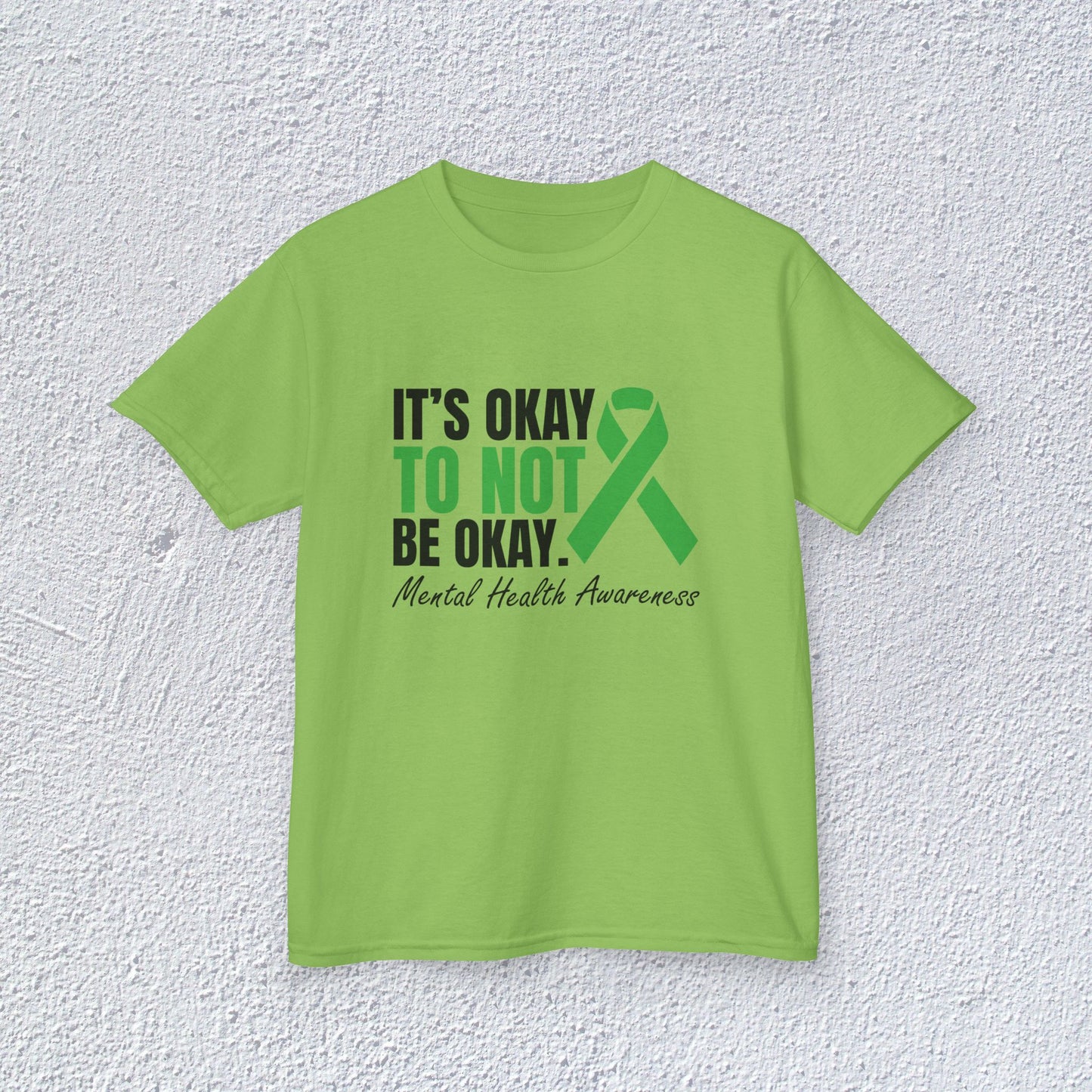It is Okay Not To Okay Mental Health Awareness Unisex Heavy Cotton Shirt, Unisex Tees, Cozy Gift for Awareness Events, Comfortable Relaxation Wear, Thoughtful Supportive [...]