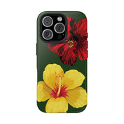 Hibiscus Flowers Tough iPhone Case