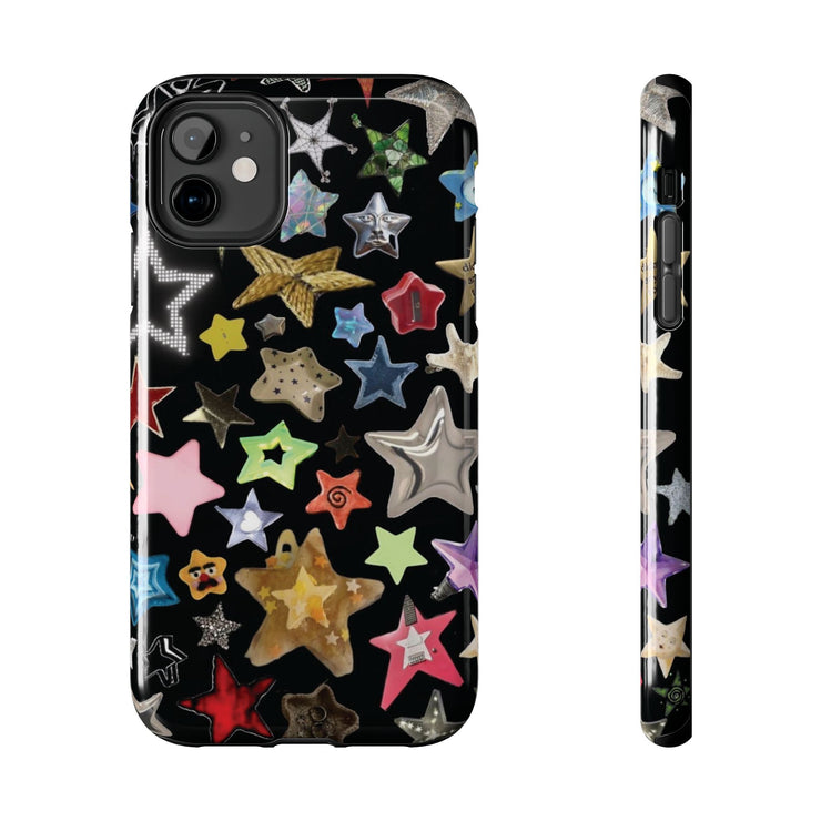 Coquette Star Girl Collage iPhone Case