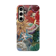 Vintage Mosaic Sun Samsung Cases