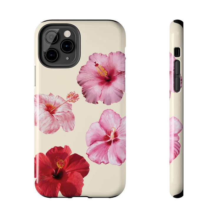 Blushing Florals Tough iPhone Case