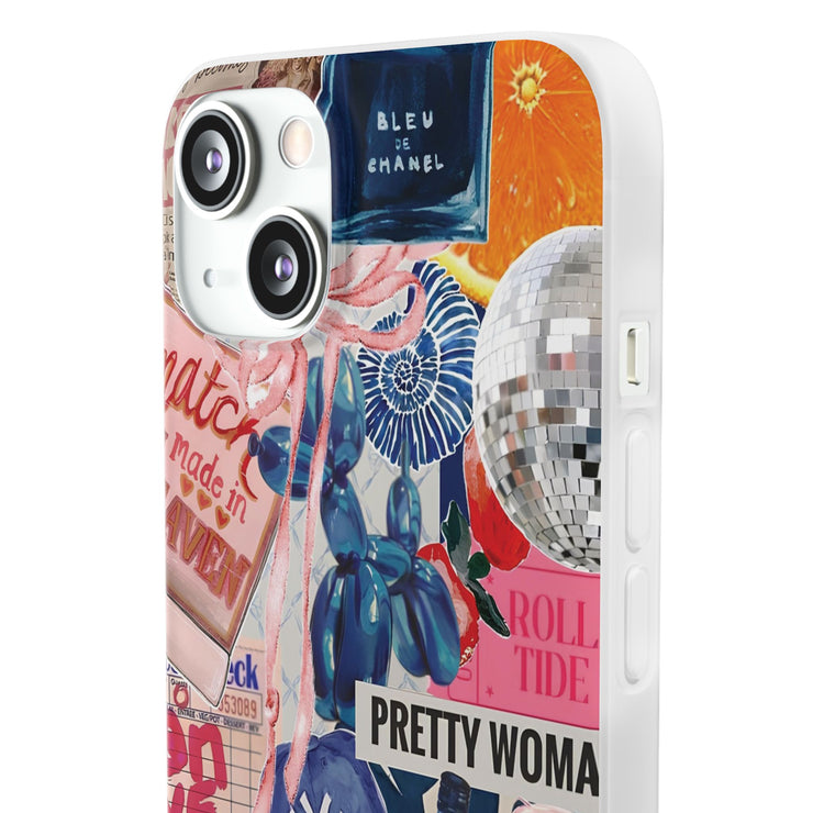 Coquette Collage Flexi iPhone Cases