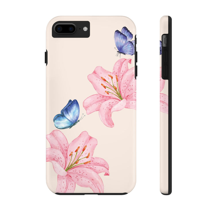 Blushing Tiger Lily Tough iPhone Case