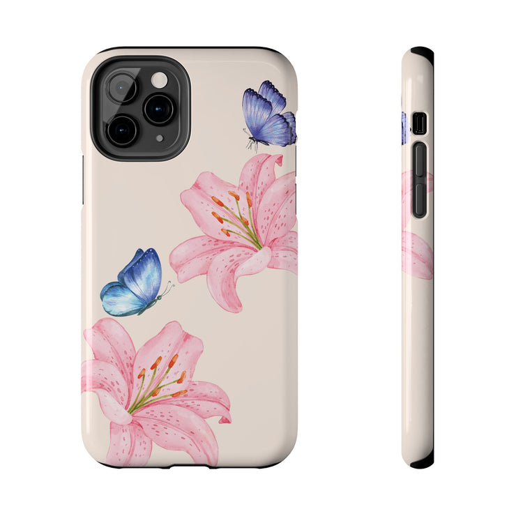 Blushing Tiger Lily Tough iPhone Case