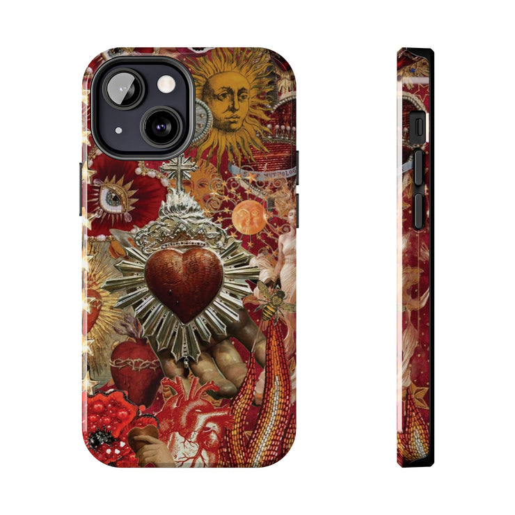 Sacred Heart Collage Tough iPhone Case