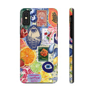 Fruity European Collage Tough iPhone Case