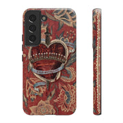 Red Sacred Heart Samsung Cases