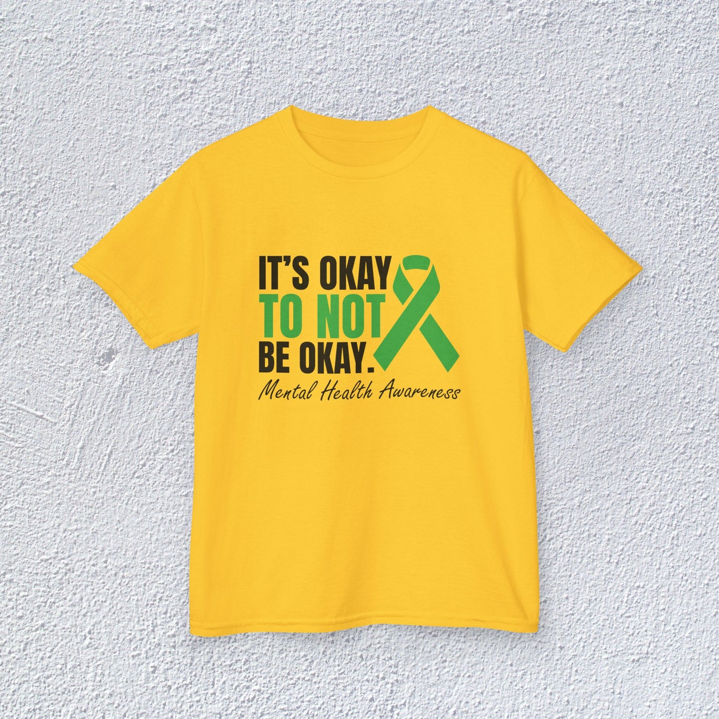 It is Okay Not To Okay Mental Health Awareness Unisex Heavy Cotton Shirt, Unisex Tees, Cozy Gift for Awareness Events, Comfortable Relaxation Wear, Thoughtful Supportive [...]