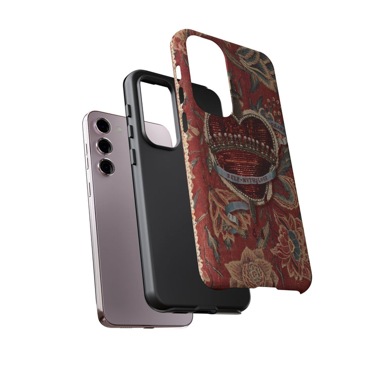 Red Sacred Heart Samsung Cases