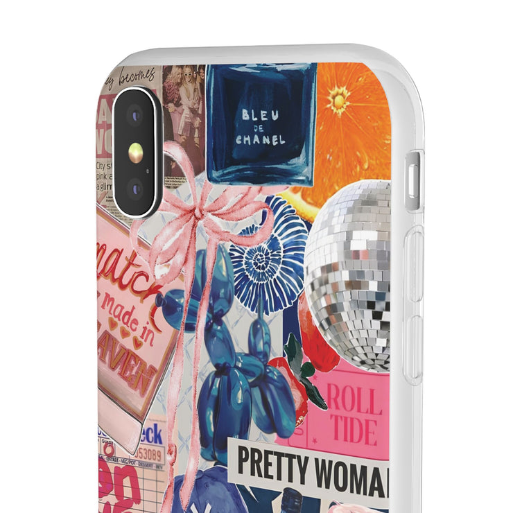 Coquette Collage Flexi iPhone Cases