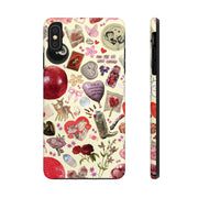 Cool Coquette Collage Tough iPhone Case