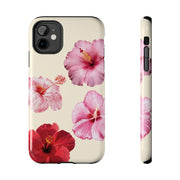 Blushing Florals Tough iPhone Case