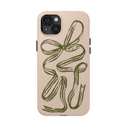 Garden Ribbon Tough iPhone Case