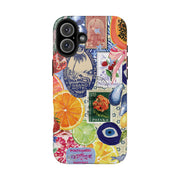 Fruity European Collage Tough iPhone Case