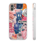 Coquette Collage Flexi iPhone Cases