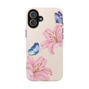 Blushing Tiger Lily Tough iPhone Case