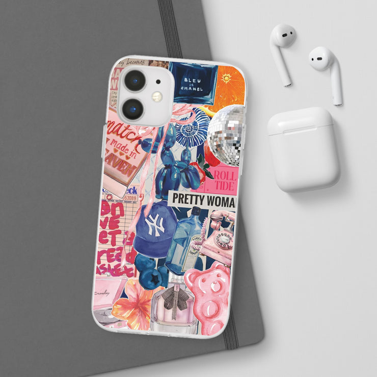 Coquette Collage Flexi iPhone Cases