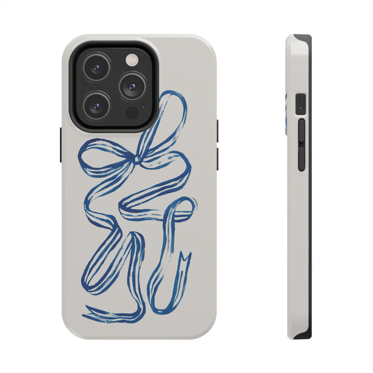 Bowerbird Ribbon iPhone Case