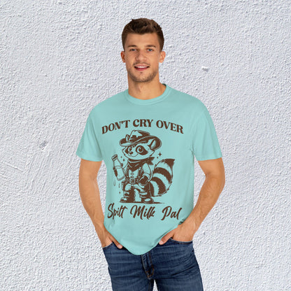 Do not Cry Over Spilt Milk Pal T-Shirt, Mental Health Graphic Tee, Gift for Introverts