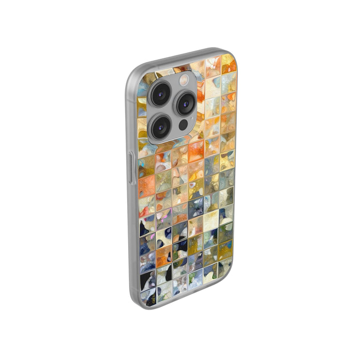 Mosaic Clay Tiles Flexi iPhone Cases