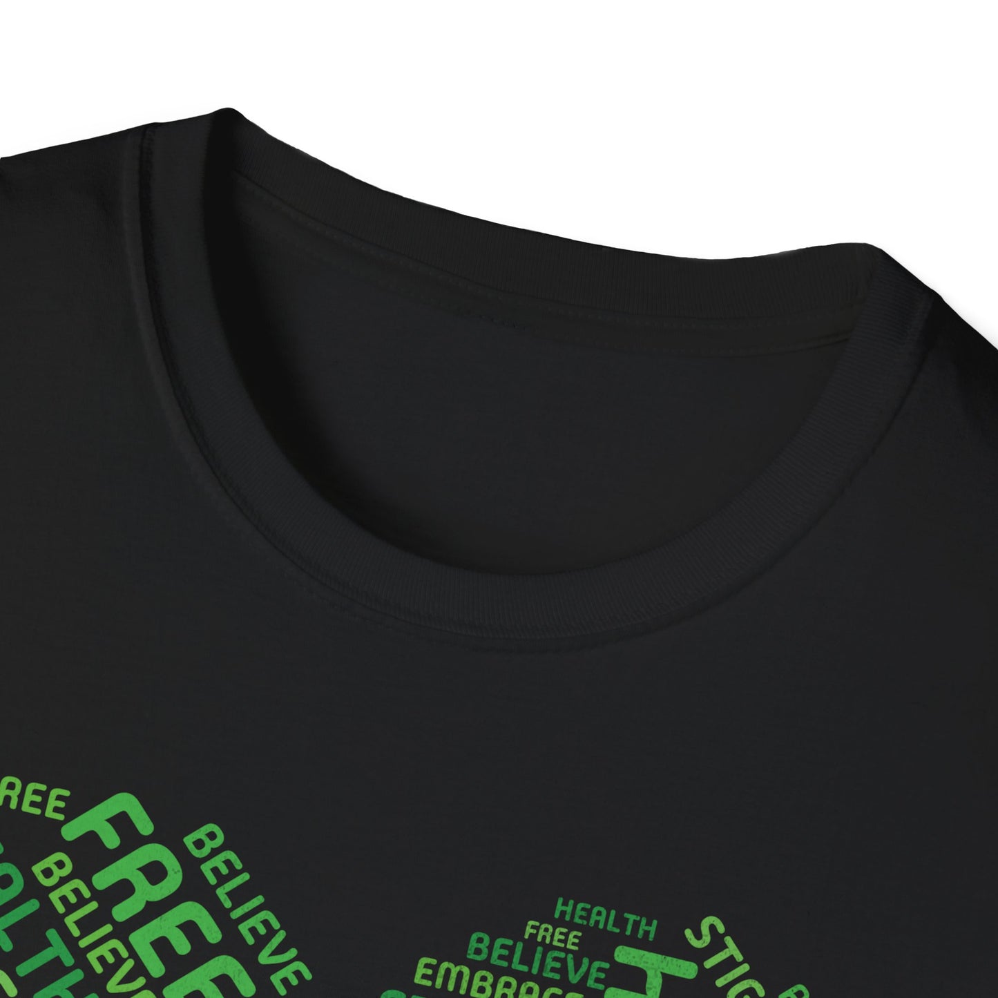 Stand Up For Mental Health Unisex T-Shirt, Positive Vibes Shirt, Feel Good Tee, Overthinking Clothing, Gifts for Mental Health Advocates