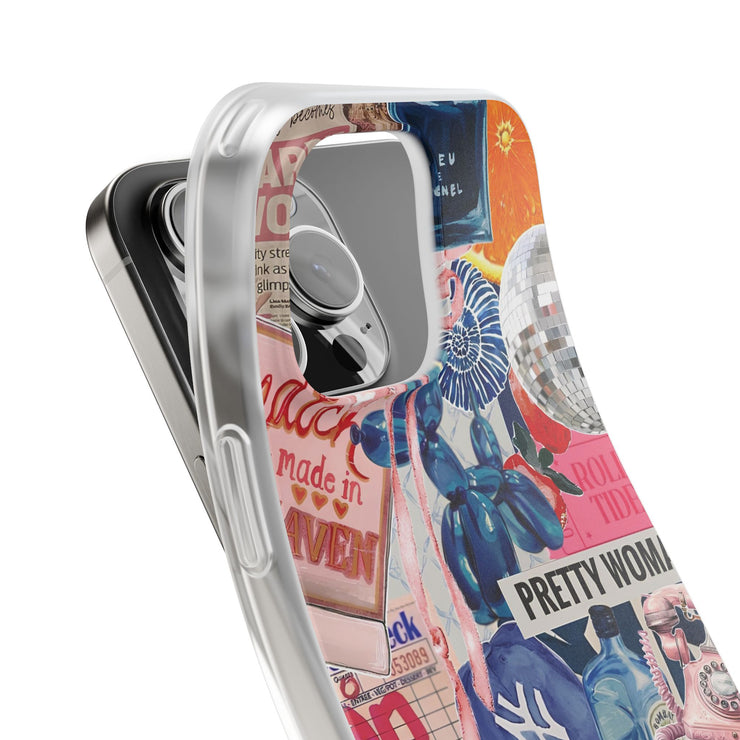 Coquette Collage Flexi iPhone Cases