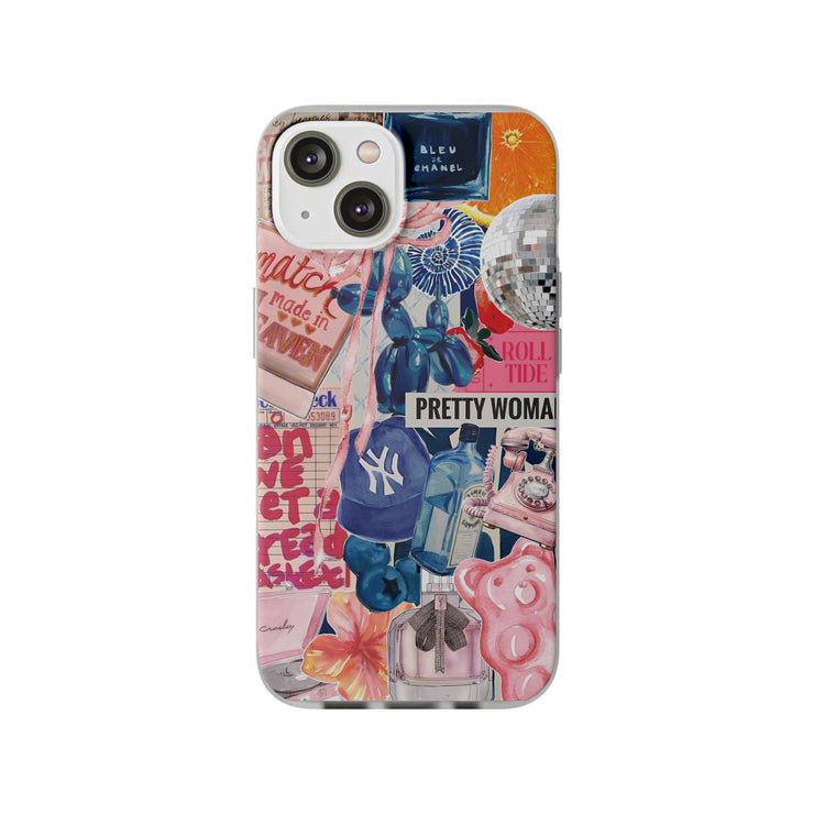 Coquette Collage Flexi iPhone Cases